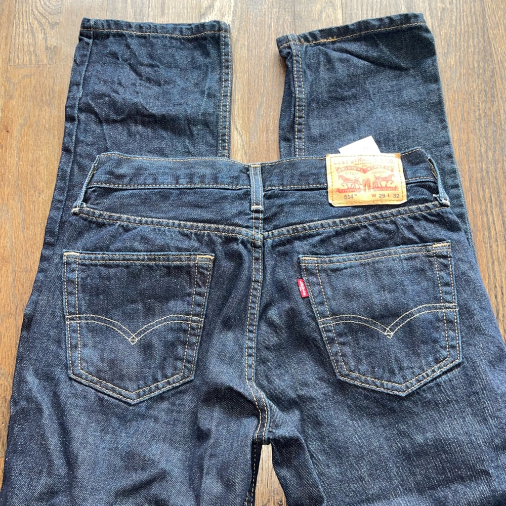 Levi's Dark Indigo Relaxed Jeans
